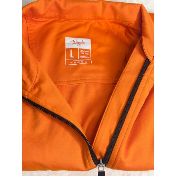 WAGGLE Men's Loosey Goosey Quarter Zip Pullover - Large - Picture 2 of 3